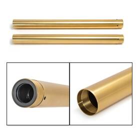 Ift-0002-gol-efb-0707 Efarbuy Street Glide Chrome Gold 49mm Fork Tubes For Harley Touring 2014-2023 Road
