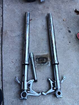 K161-l-r Factory Oem 03 Kawasaki Ninja Zx6r Forks Front Suspension