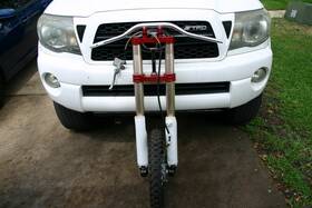 Apx18rc Fastace Forks With Triple Tree Front Wheel Brake Bars