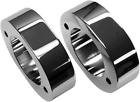 Fss-001-c Carl Brouhard Designs Fork Slider Spacers Chrome Harley Davidson