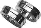Fss-002-c Carl Brouhard Designs Fork Slider Spacers Chrome Harley Davidson