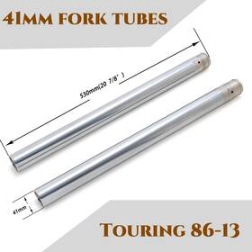 Ift-0001-sil-hy-0312 Golfcartsparts 41mm Fork Tubes 45972-09 For Harley Touring Flh Street Glide Road King 1986-2013