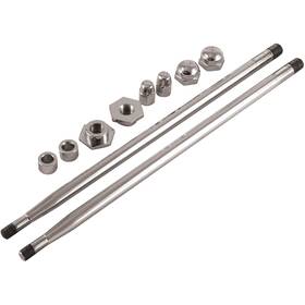 35325 Hardbody Chrome Replacement Wide Style Spring Rod With Nuts -
