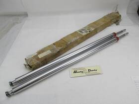 1809-0034 Harley-davidson Set Of 84-99 Chrome Chopper 41mm 12 Inch Over Stock Fork Tubes