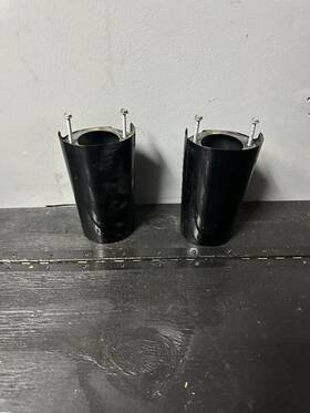 Harley-davidson 310006185671 Black Fork Slider Covers For 2014 Touring Electra Street Road Tri Glide