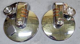 45953-91 Harley-davidson 43068-89 1989-99 Flt Touring Oem Chrome Caliper Rotor Fork Slider Covers