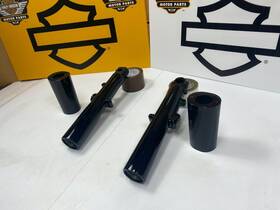 43949 Harley-davidson 00-13 Oem Touring 41mm Gloss Black Fork Sliders Lower Legs Cans