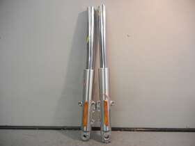 45400214 Harley-davidson 2014-2022 Tri-glide Flhtcutg Fork Leg Assembly Set Used - Bent