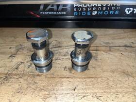 45838-77 Harley-davidson 45419-80/45838-77 Oem 41mm Upper Fork Caps With Lower Tube Plugs #45419-80