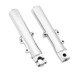 45500167 Harley-davidson Nos Genuine Chrome Lower Fork Sliders