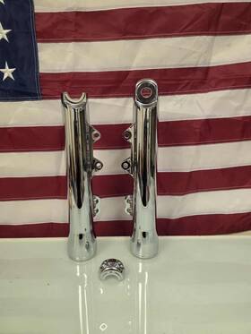 45500267 Harley-davidson Dyna Chrome Dual Disc Fork Lowers