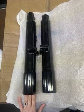45500366 Harley-davidson Fork Sliders Fits Softailslim S 16 17 Models And 2016 Fatboy Lo