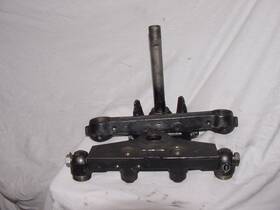 45690-69 Harley-davidson Oem Panhead Shovelhead Adjustable Fork Triple Tree Used #