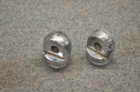 45777-50 Harley-davidson Vintage Oem Chrome Adjustable Fork Slide Plugs Caps
