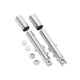 Ft08-ft13 Harley-davidson 45800035 Chrome Front Fork End Kit Touring Non Abs