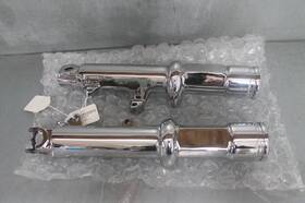 45872-80 Harley-davidson 45871-80 Chrome Fork Sliders 80-83 Fxdwg