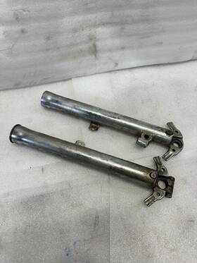 45944-52 Harley-davidson K Model Early Ironhead Sportster 33.4mm Fork Lowers Kh Xlh Xlch