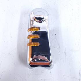 45955-91 Harley-davidson Chrome Fork Slider Cover With Lights Right Front Touring