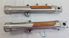 46004-00 Harley-davidson 46006-00/46004-00 Lower Fork Legs Dyna Softail 00-06 Satin
