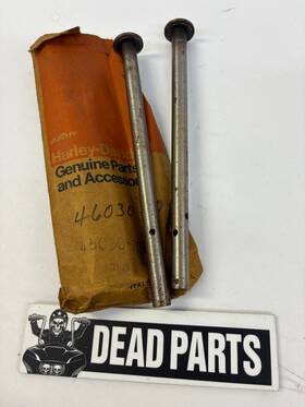 46030-70p Harley-davidson Nos Oem Aermacchi Front Fork Damper Rods Pair
