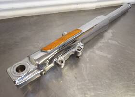 46204-00 Harley-davidson 01 Cvo Touring Road Glide Fltrsei Chrome Fork Left Side Tube Shock 41mm