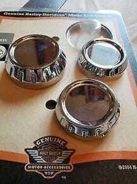 46295-04 Harley-davidson V-rod Vrsc Fluted Fork Stem Covers