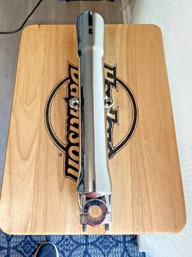 46484-00 Harley-davidson New Right Side Chrome Lower Fork Leg For Softails