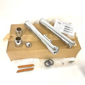 46522-00 Harley-davidson Nos Genuine 2000-2006 Softail Style Chrome Fork Slider Kit