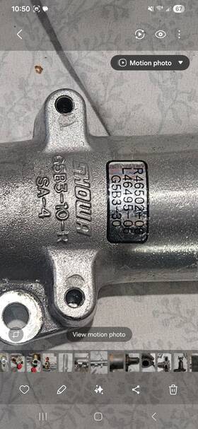 46497-02a Harley-davidson 46537-02a/46497-02a Oem Lower Fork Legs #46537-02a/46497-02a
