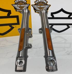 46810 Harley-davidson Oem 04-20 Sportster 04-05 Dyna 39mm Fork Lowers Legs Sliders Tubes