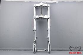 47407-07 Harley-davidson 2007 Dyna Super Glide Cvo 43mm Inverted Front End Fork Assembly Chrome