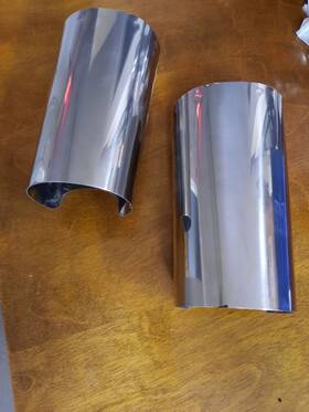 47728-07 Harley-davidson 2007 Fatboy Flstf Front Fork Tins Cowbells