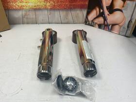 48665-08 Harley-davidson 43664 Oem Rocker C Fxcw Fxcwc Fork Sliders Chrome P/n 48665-08 Harley-davidson 43664 Oem Rocker C Fxcw Fxcwc Fork Sliders Chrome P/n
