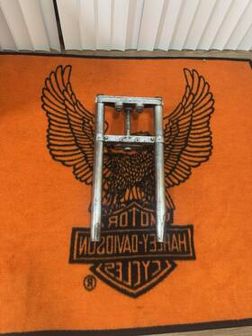 4870-48 Harley-davidson Panhead Shovelhead Chopper Hydra Glide Front Forks