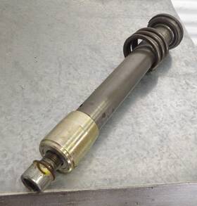 48742-08 Harley-davidson 09 Dyna Fat Bob Fxdf Front Fork Bottom Pipe 1 Count