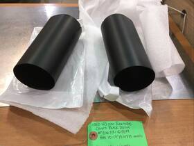 54673-10bym Harley-davidson Oem Fork Tube Covers Black Denim #54673-10bym