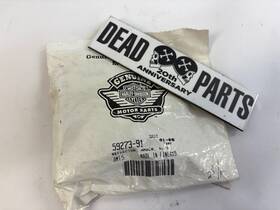 59273-91 Harley-davidson New Amber Reflectors Fork Pair