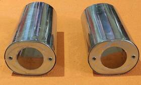 Harley-davidson 730799020414 Chrome Lower Fork Tube Covers Touring Hd