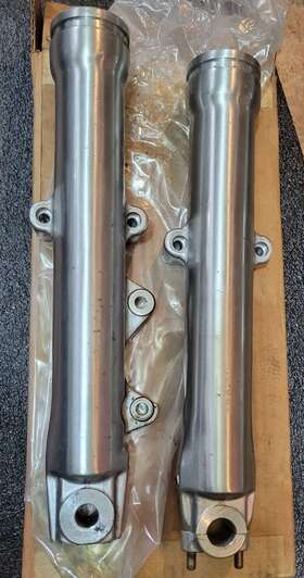 G588l Harley-davidson G588l/r Oem Fork Sliders Legs 41mm Dyna Fxdwg 91-99 G588 Evolution