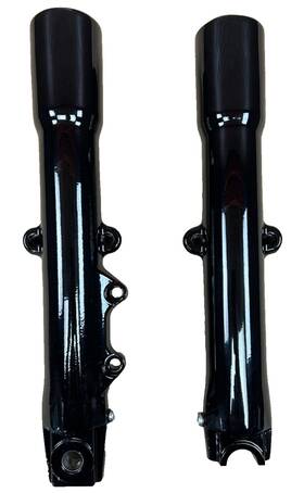 45918-07a Harley-davidson G592-80-l Oem 07-17 Heritage Softail Black Fork Slider Set