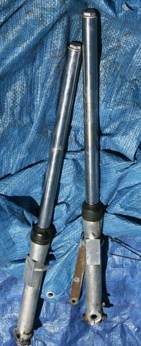 5d50357h5 Harley-davidson Sx-175 1975 Sx 175 Oem Front Forks #