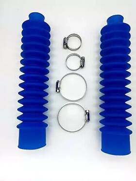Hcllps 708111543767 Universal Fork Boots For Honda Atc 200x 1983-1987 11 Inch Extended Length New
