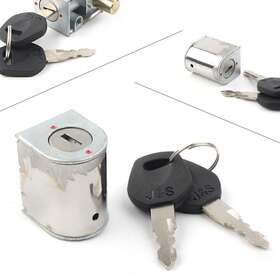Helparts 612077359280 New Steering Lock For Honda C50 C65 C70 C90 Ct 90 C 100 102 C200 Cub Passport