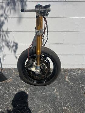 Fg339  Hlins 05 06 Suzuki Gsxr 1000 Ohlins R&t Forks Suspension Racing Accossoto Woodcraft
