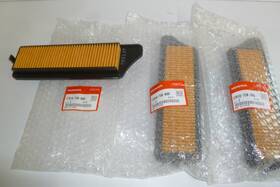 17010-758-000 Honda New Oem Qty 3 Air Filter H4514h Lawn Tractor Mower 5d S3