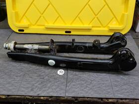 51100-035-670z Honda 1965 S65 Front Fork Black #51100-035-670z