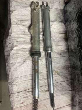 51400-323-305 Honda 1971 71 Cb 500 Cb500 Front Fork Forks Set Pair