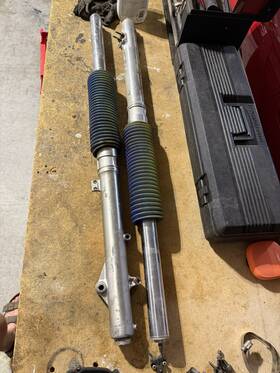 51400-ka3-831 Honda 1985 85 Cr125 Cr 125 Oem Front Suspension Damper Forks Fork Tube Assembly