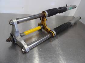51400102000s Honda 70-77 Ct90 Trail Front Forks And Lower Triple Tree