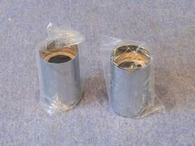 51402-292-670 Honda Beautifully Pair Re-chromed Spring Cover Trim For Cb450k1-2